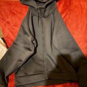 Women's Black Hoodie Jacket